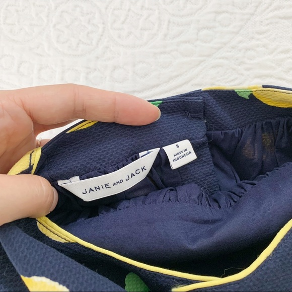 Janie and Jack Lemon Dress - Picture 4 of 4